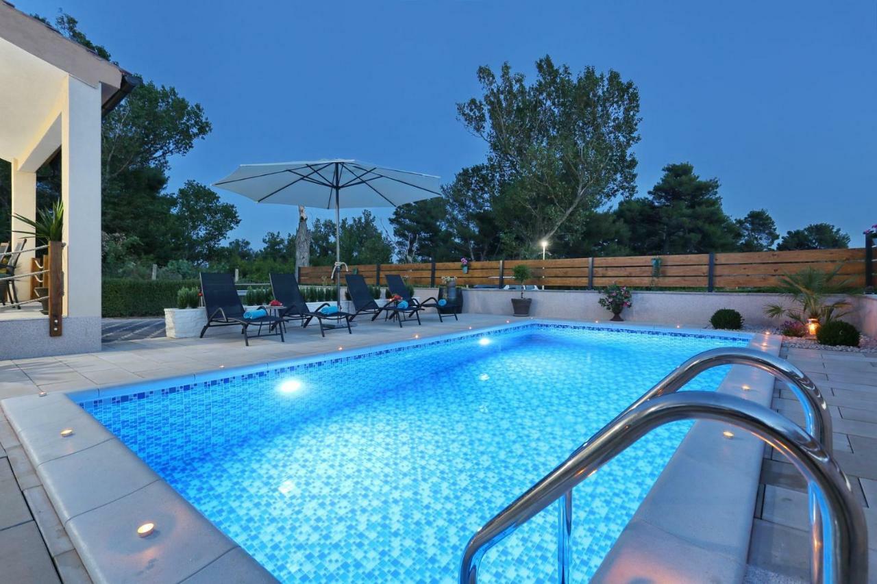 Punta Garden Pool House Villa Posedarje Exteriör bild