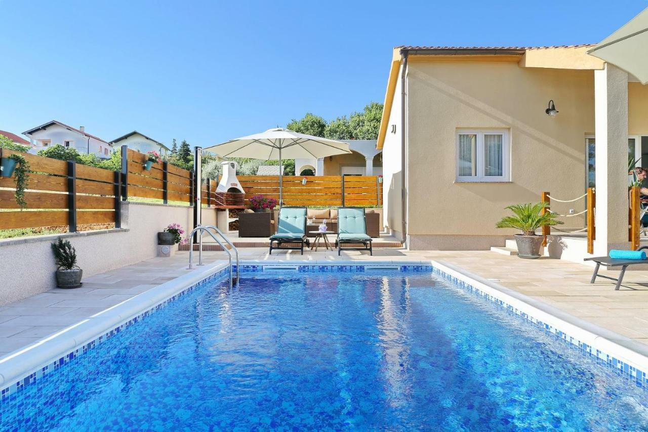 Punta Garden Pool House Villa Posedarje Exteriör bild